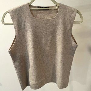Camel Cashmere Top - Size 42